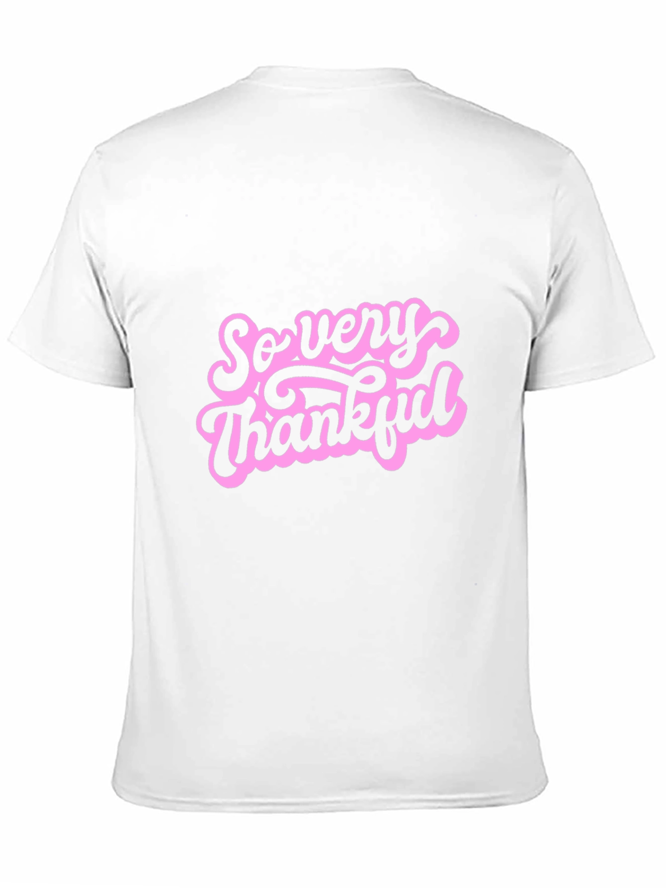 So Very Thankful Graphic Tee - Black