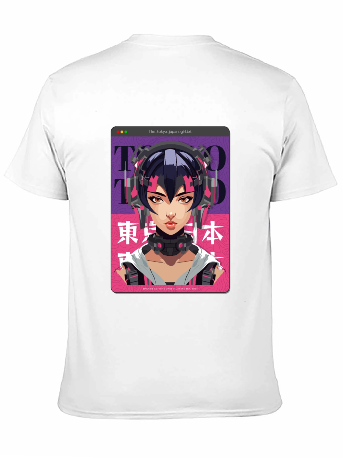 Tokyo Girl Graphic T-Shirt - Anime Style