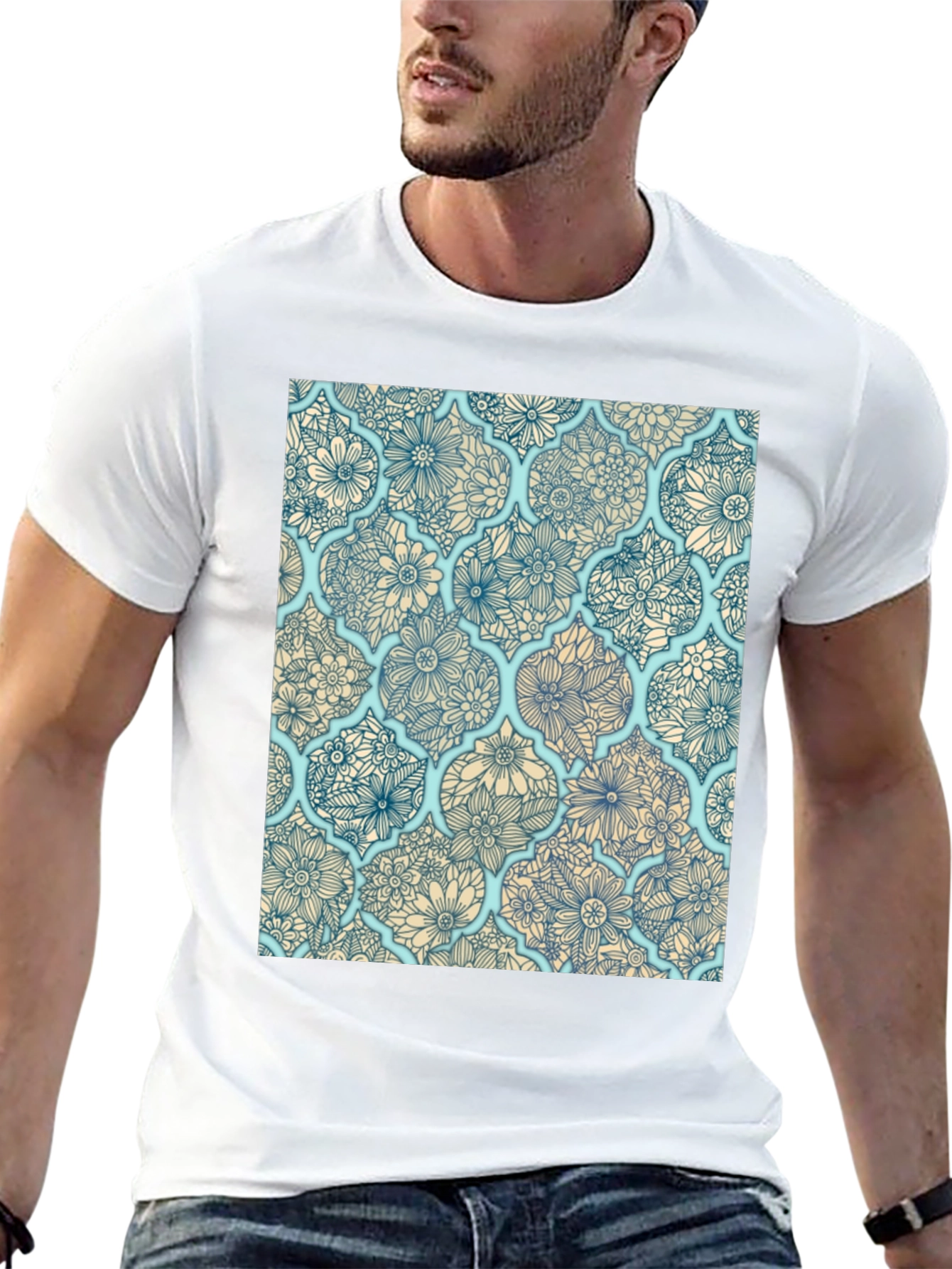 Floral Patterned T-Shirt