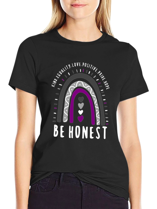 Be Honest Ace Pride Rainbow T-Shirt