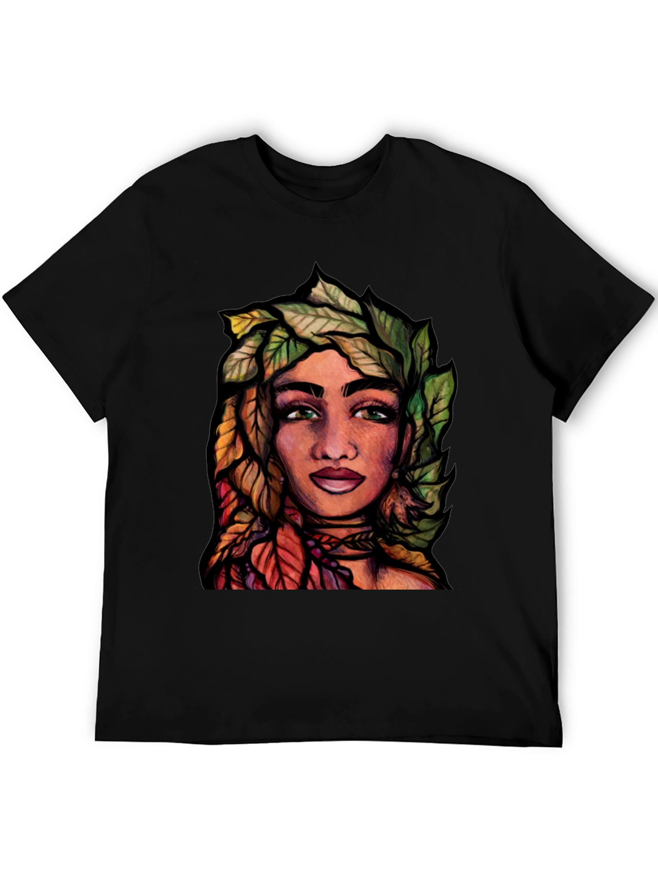 Nature Portrait Graphic T-Shirt