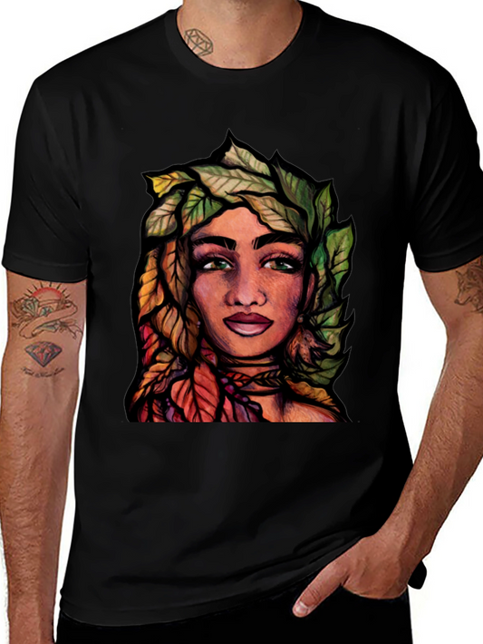 Nature Portrait Graphic T-Shirt