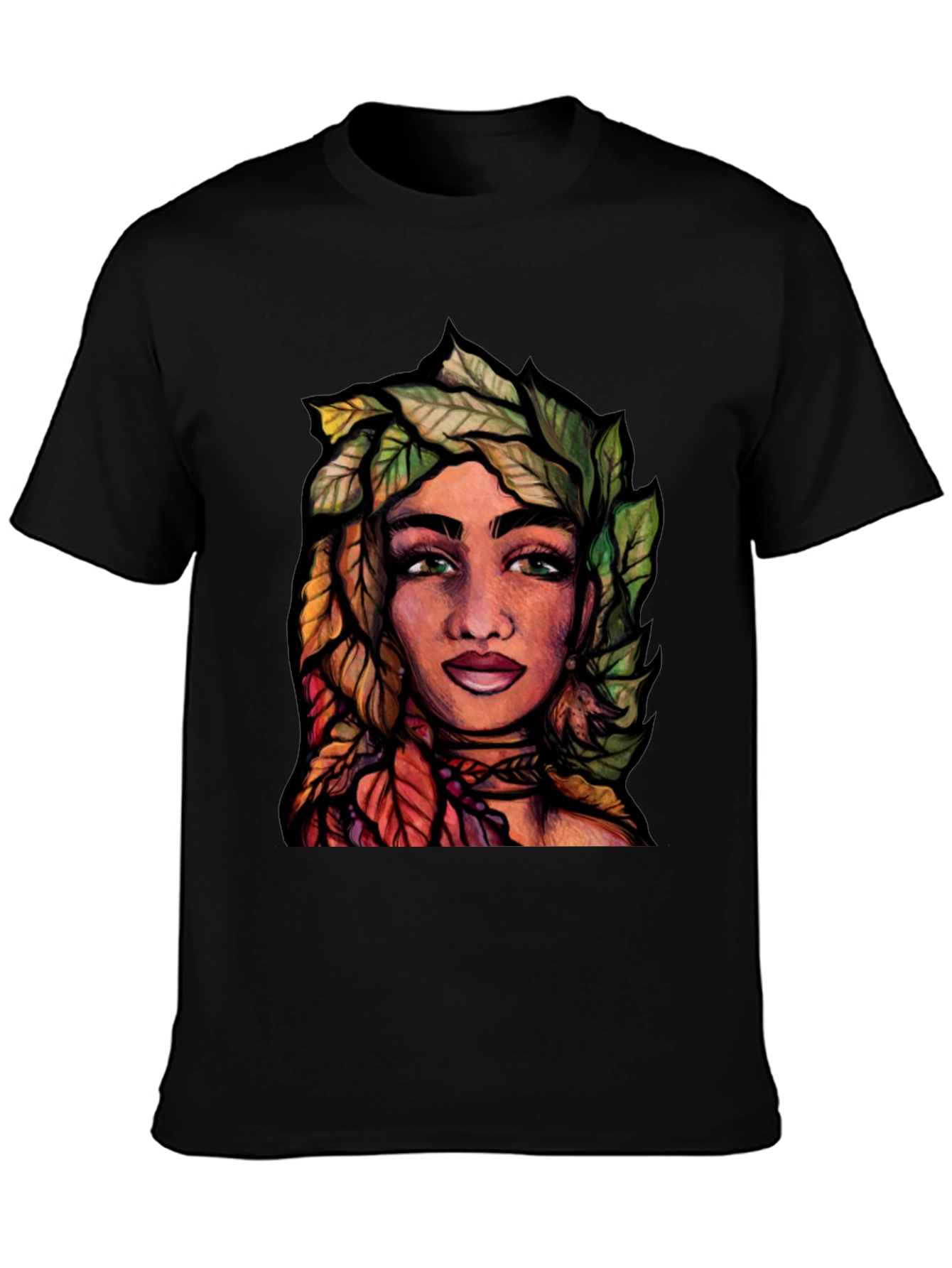 Nature Portrait Graphic T-Shirt