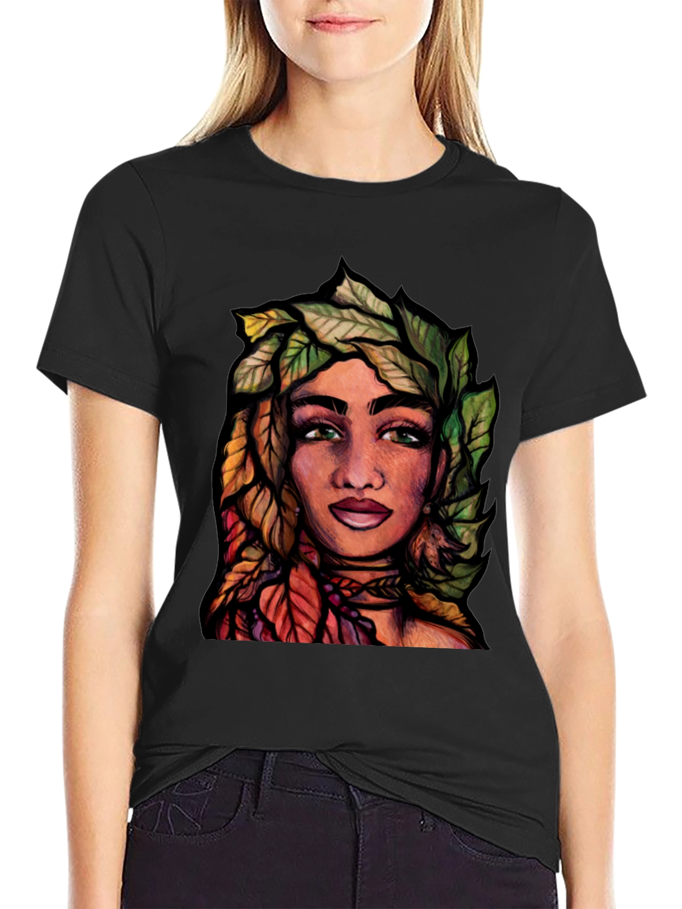 Nature Portrait Graphic T-Shirt