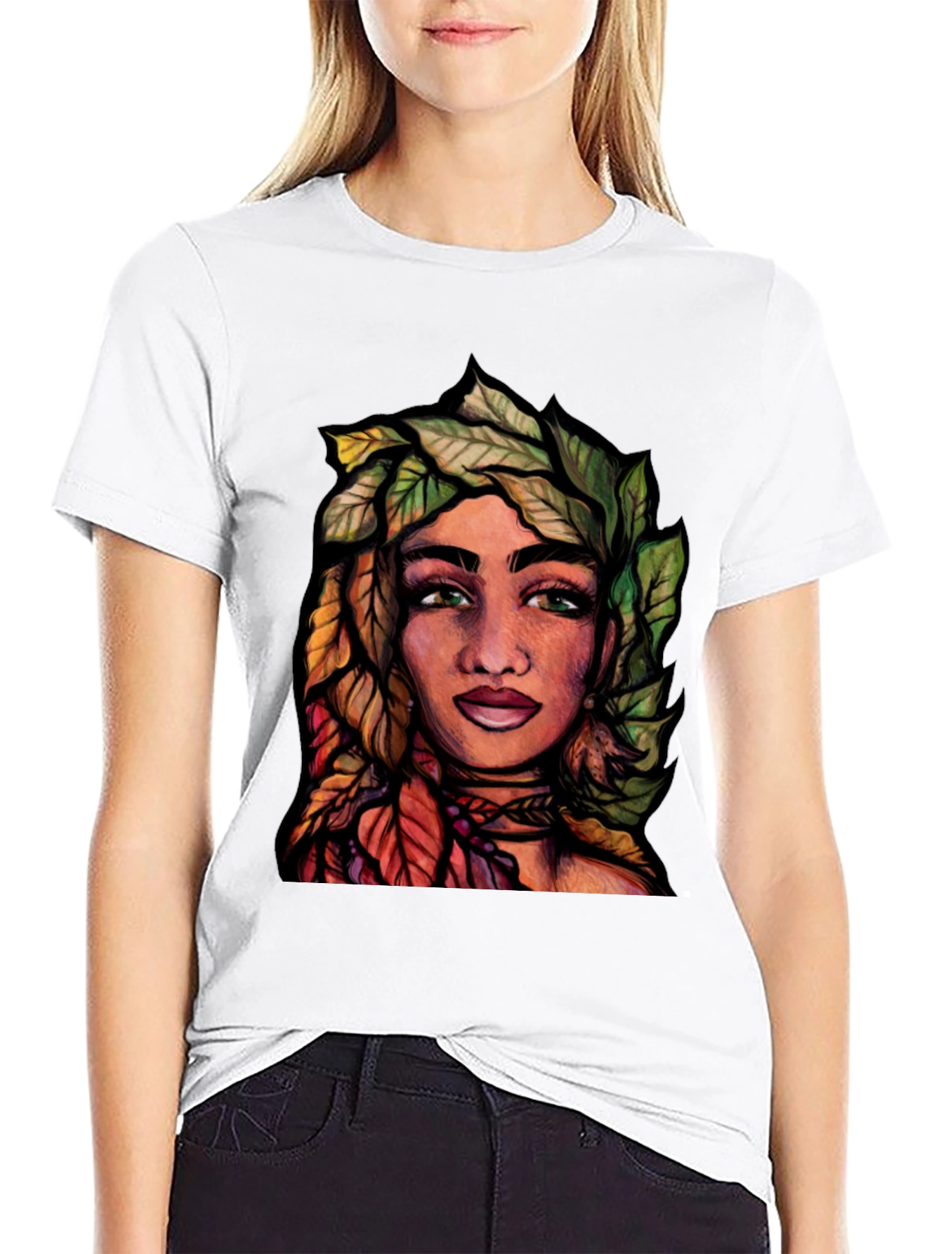 Nature Portrait Graphic T-Shirt