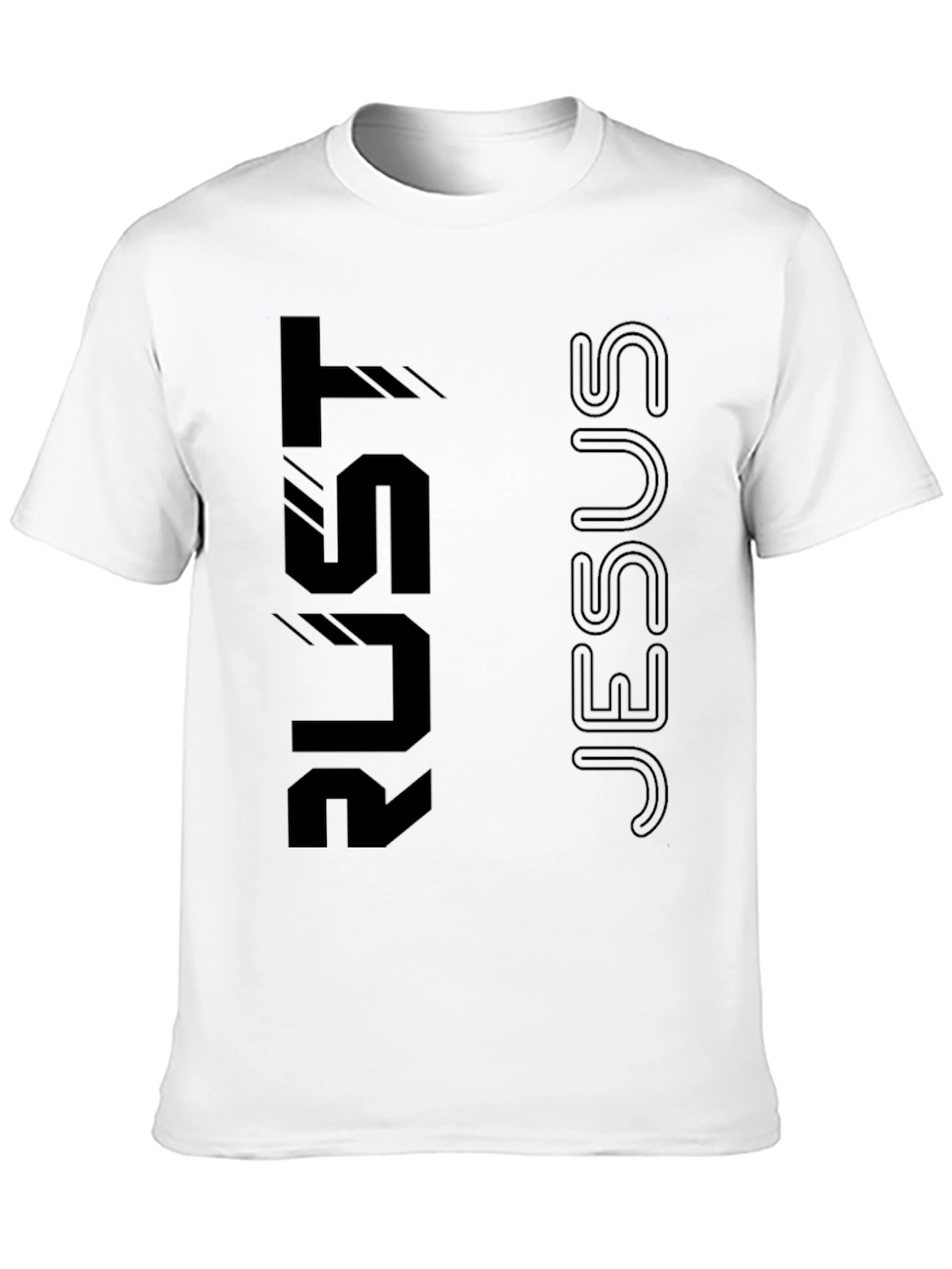 Rust Jesus T-Shirt - Modern Christian Apparel