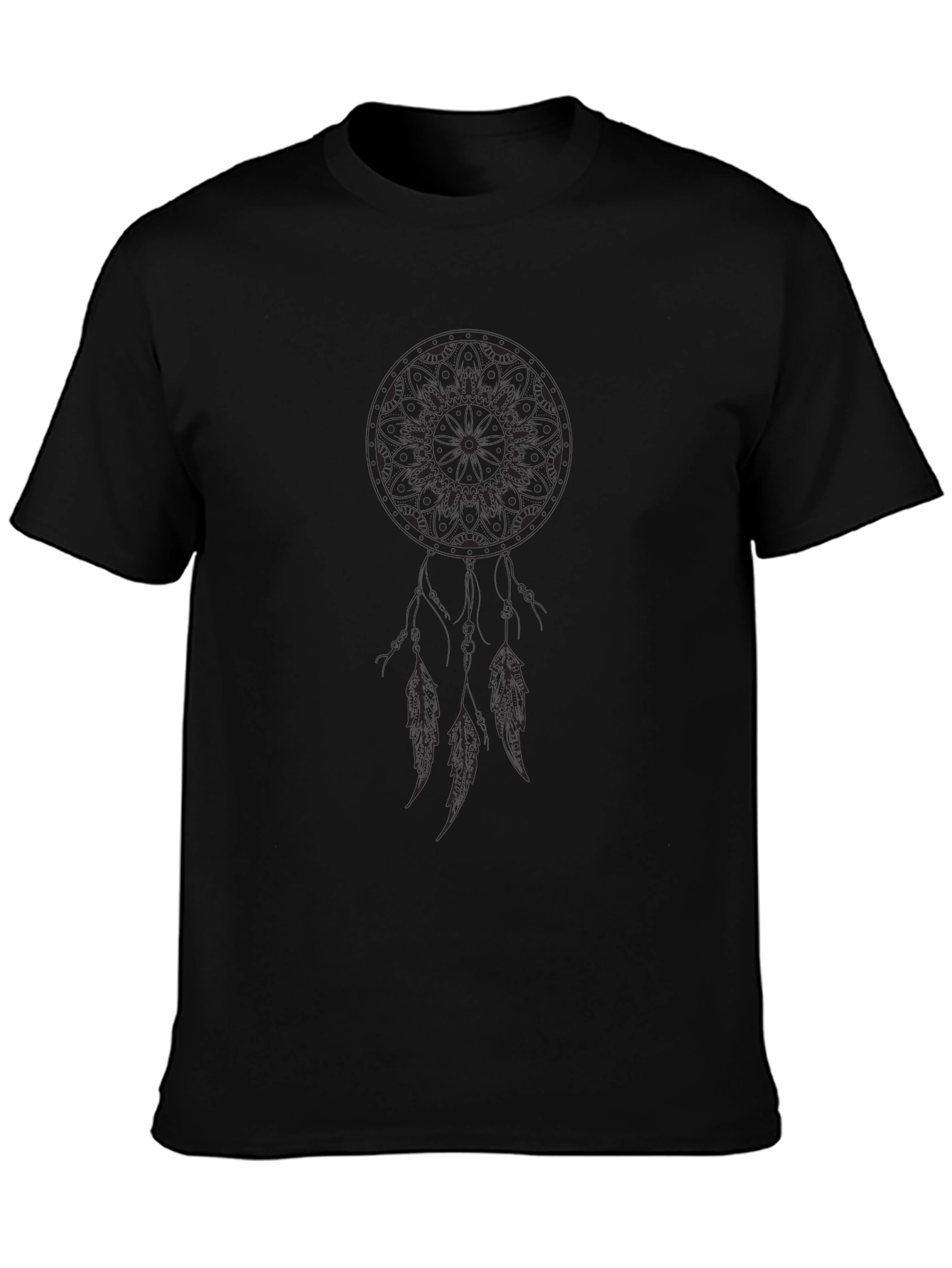 Dreamcatcher Graphic Black T-Shirt