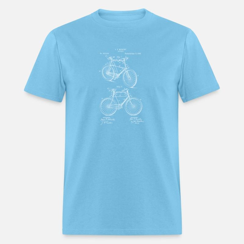 Patent Print 1898 Bicycle Cycling