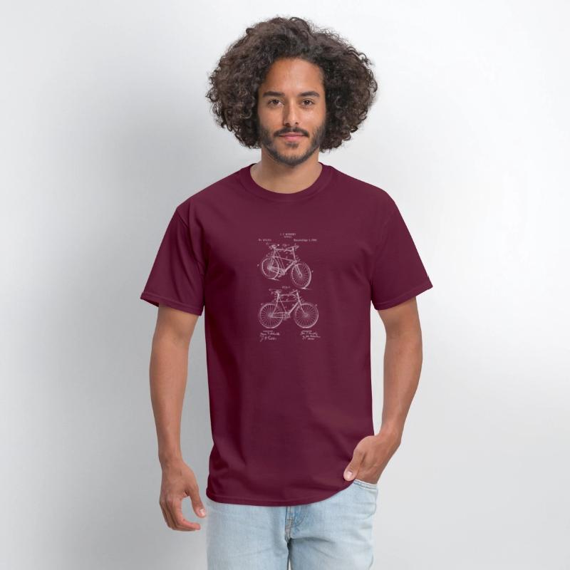 Patent Print 1898 Bicycle Cycling