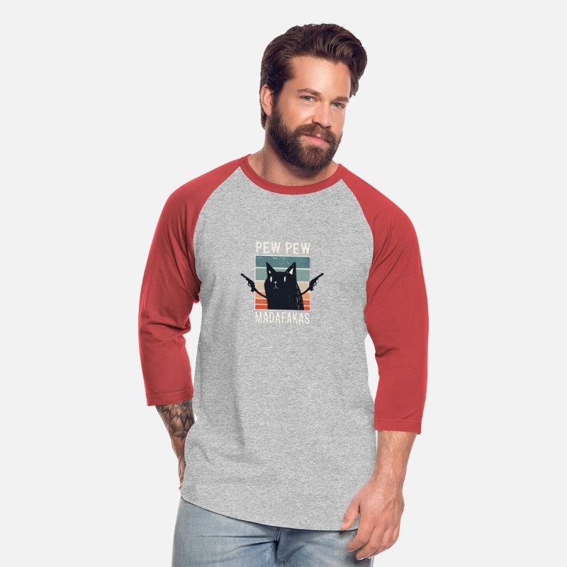 “Pew Pew Madafakas” Funny Cat Meme T-Shirt