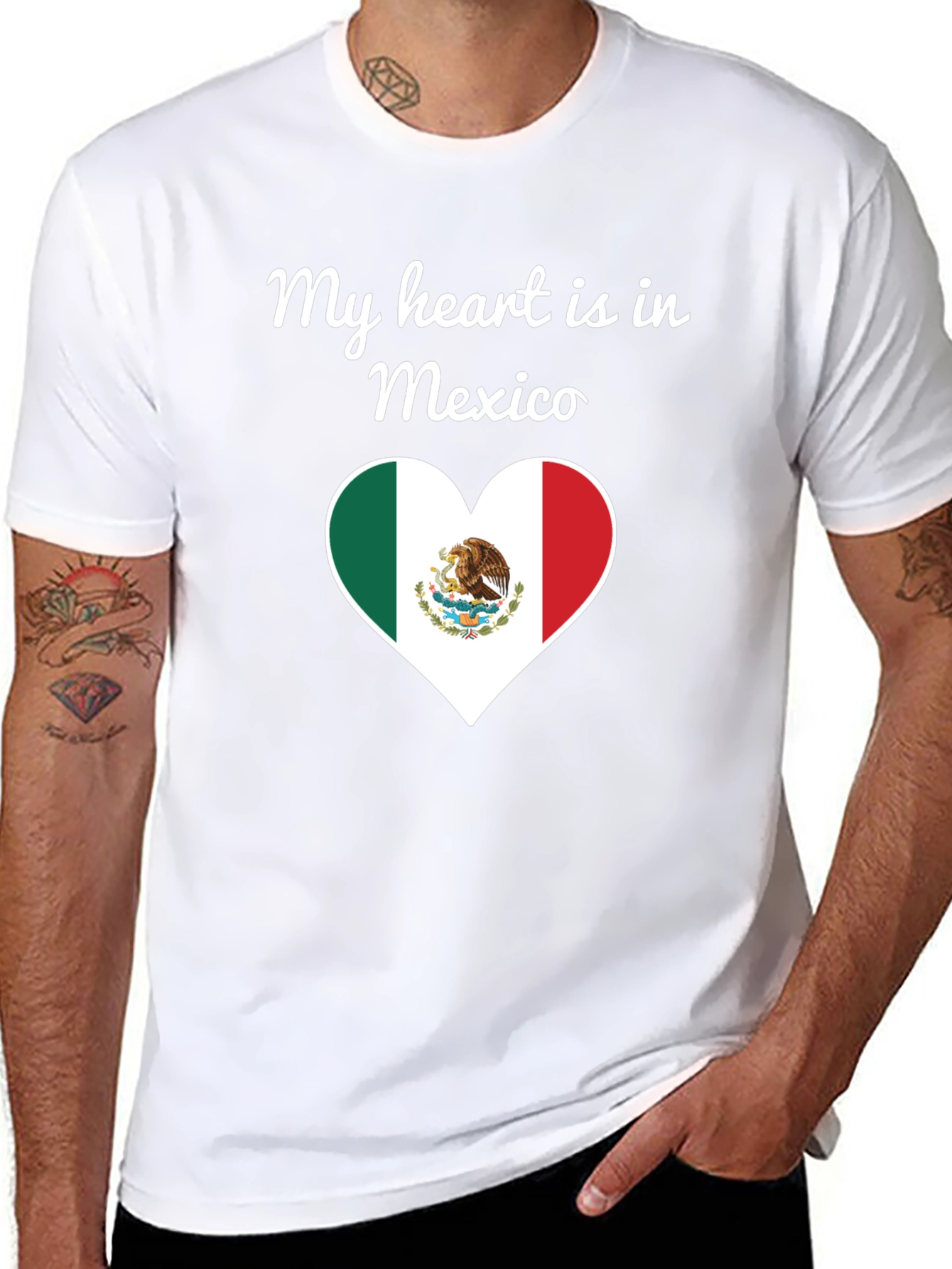 My Heart is in Mexico Graphic Tee