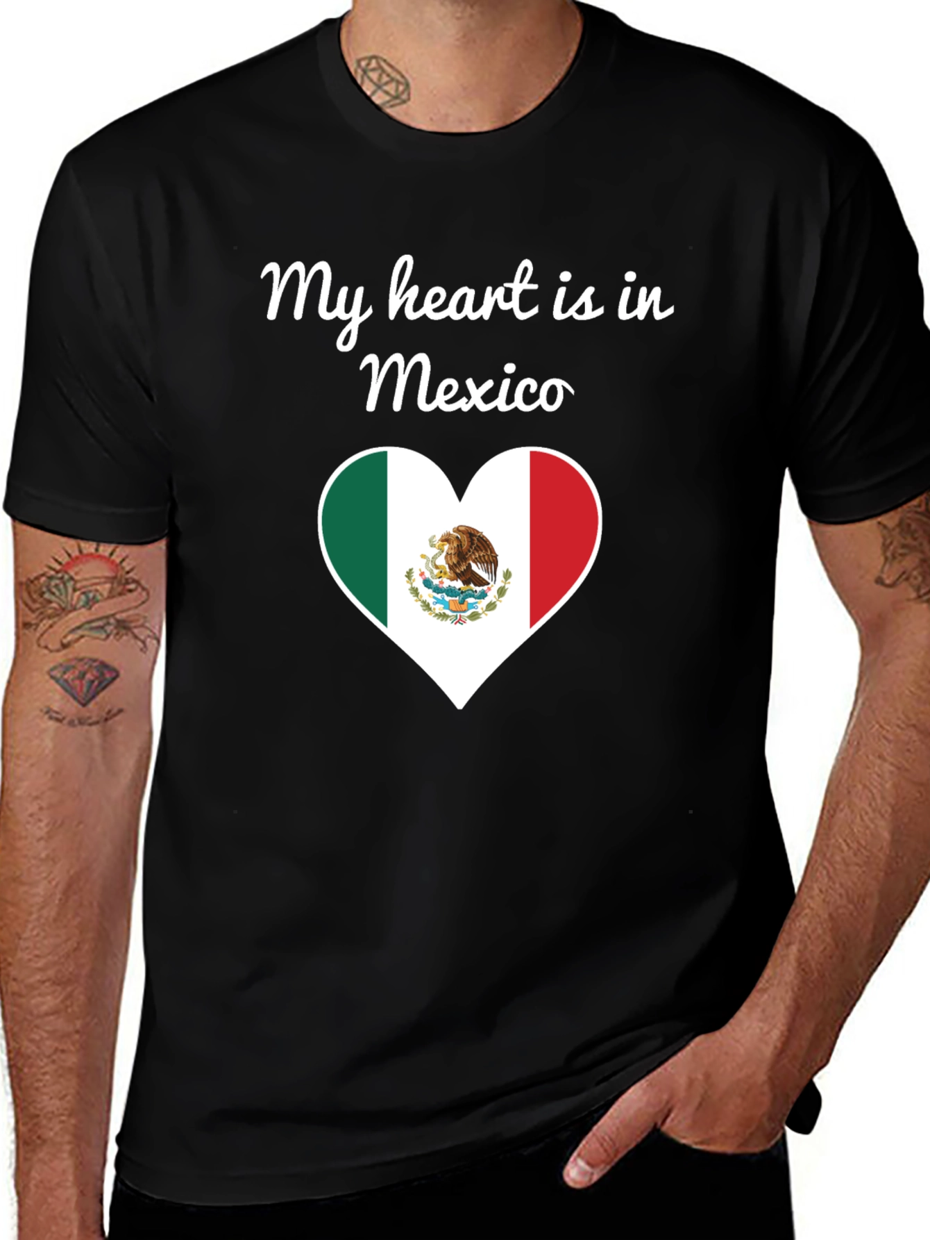 My Heart is in Mexico Graphic Tee