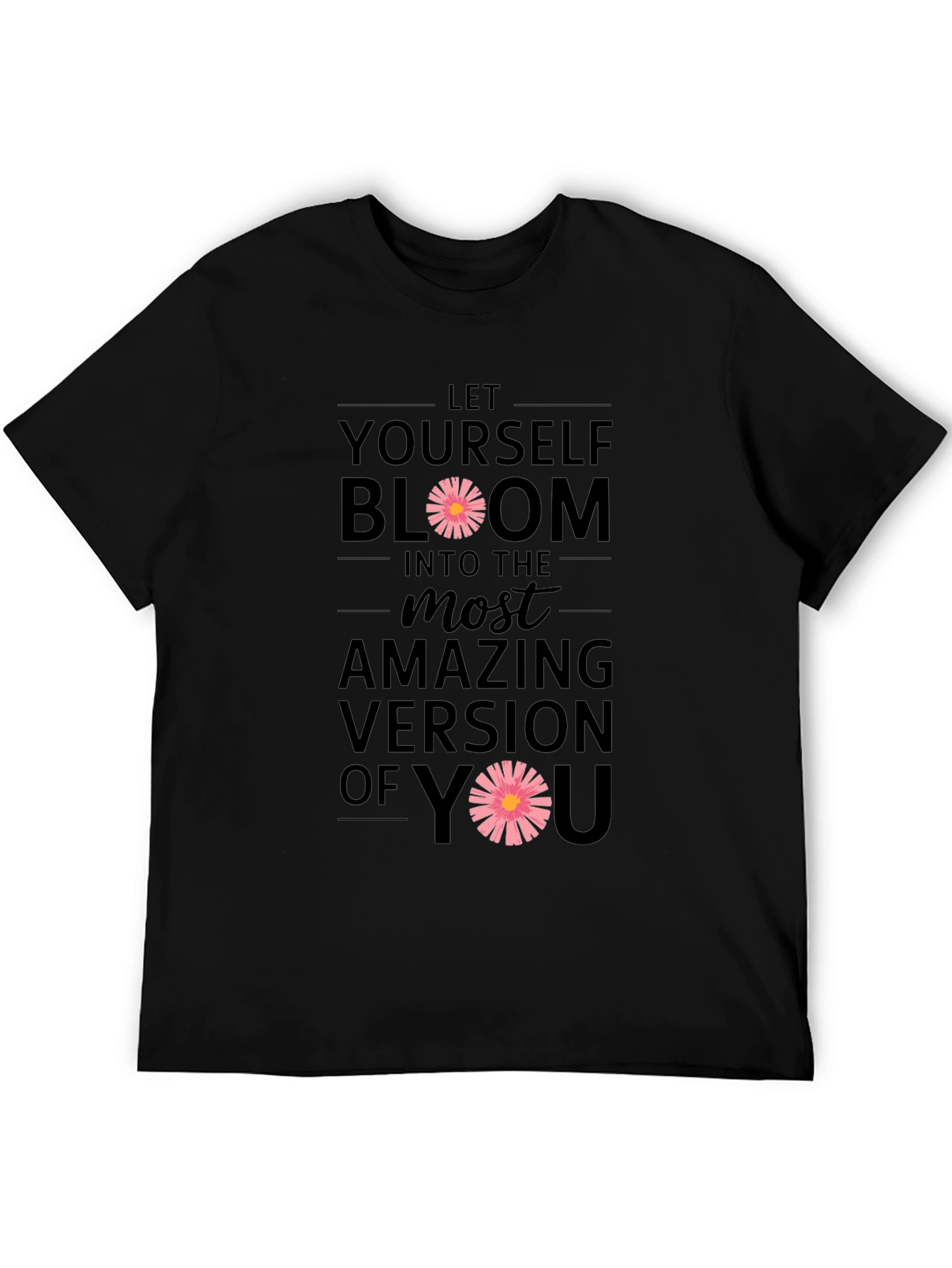 Bloom Version of You Graphic Tee - Black