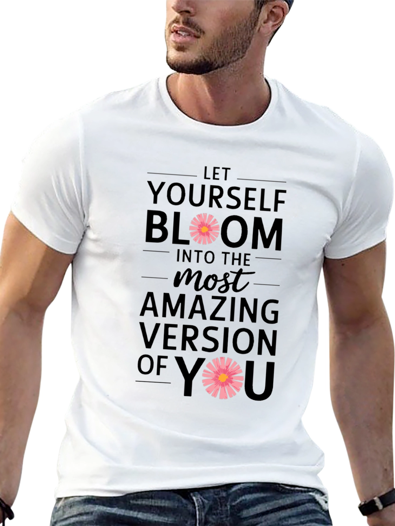 Bloom Version of You Graphic Tee - Black