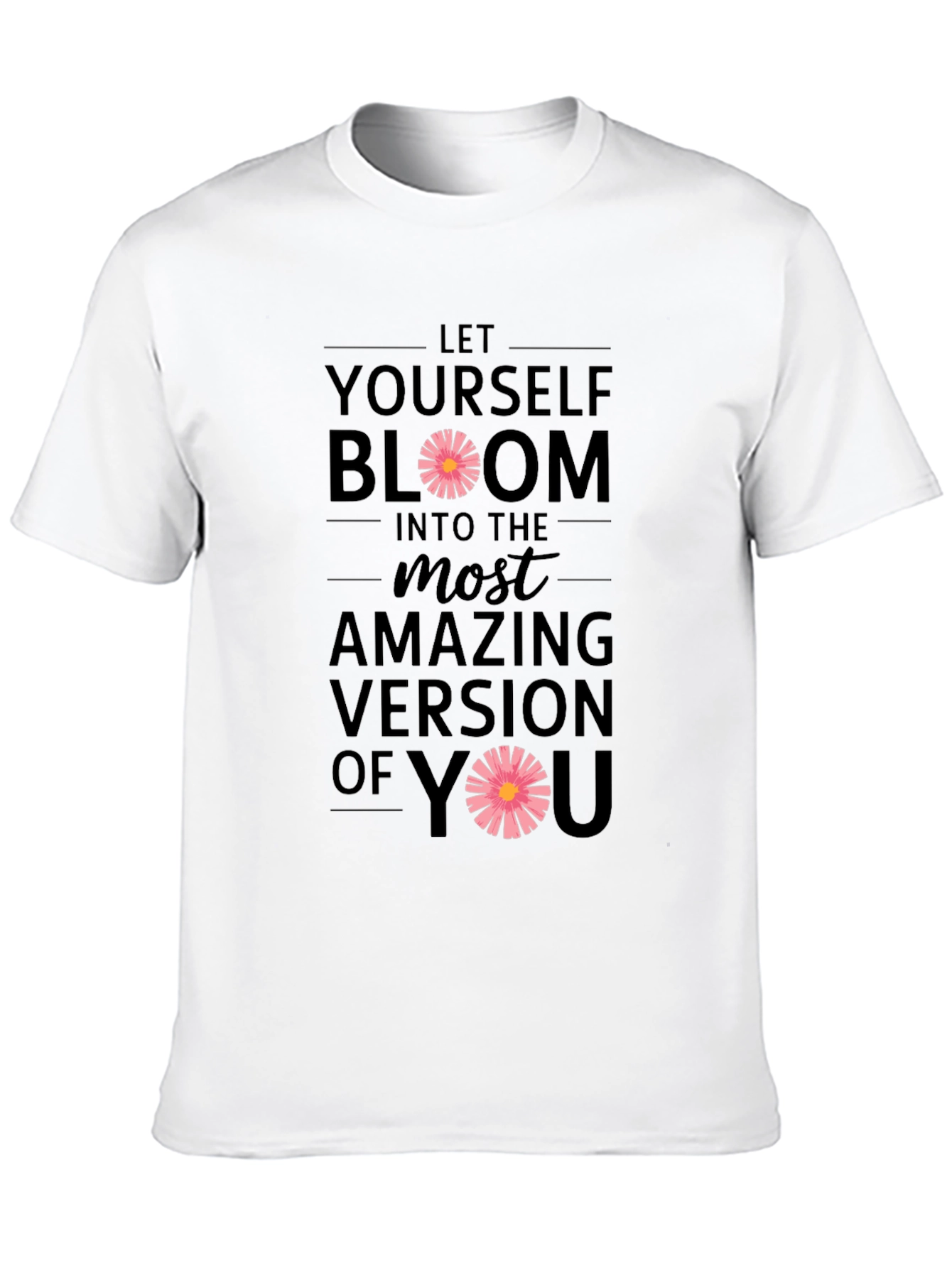 Bloom Version of You Graphic Tee - Black