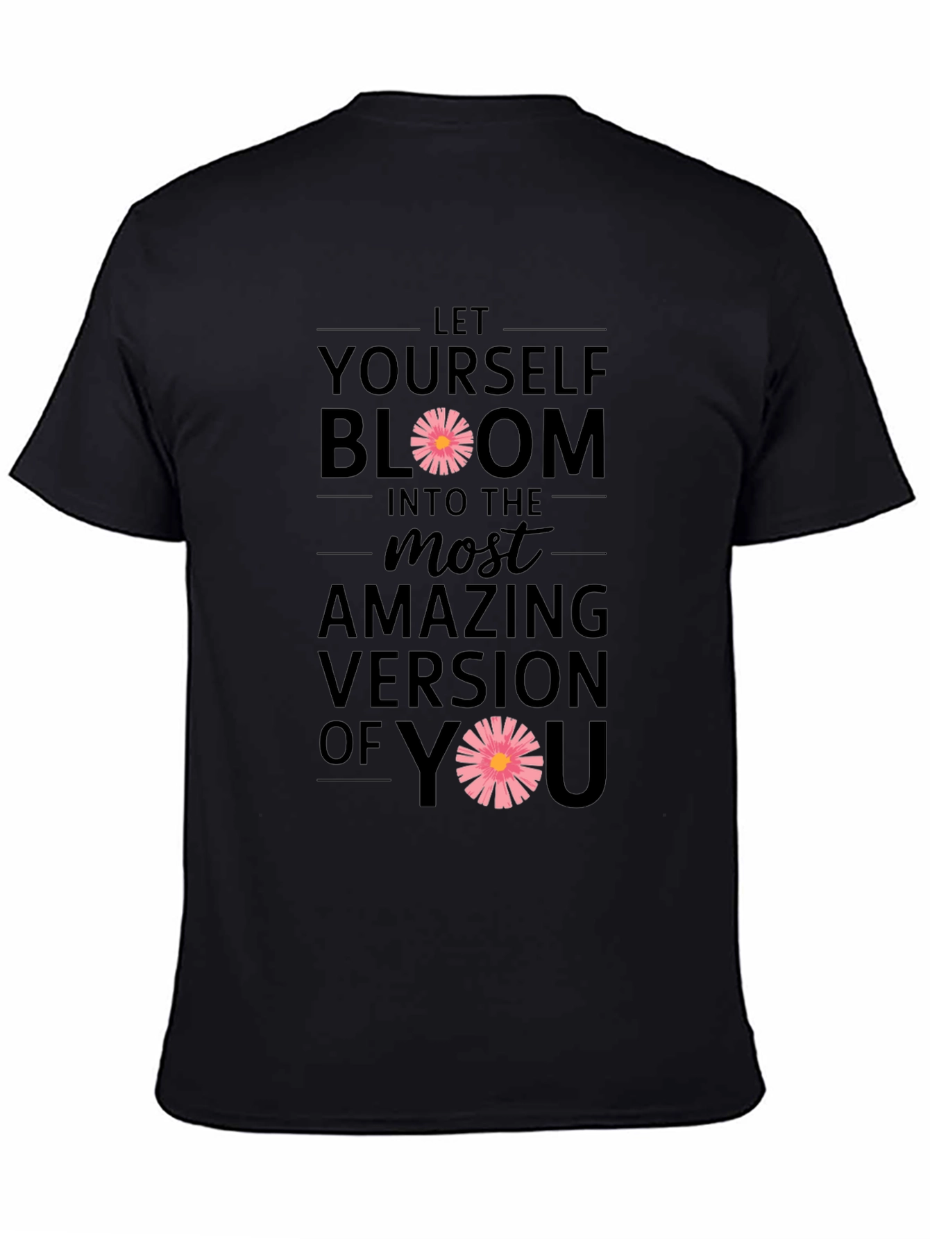 Bloom Version of You Graphic Tee - Black