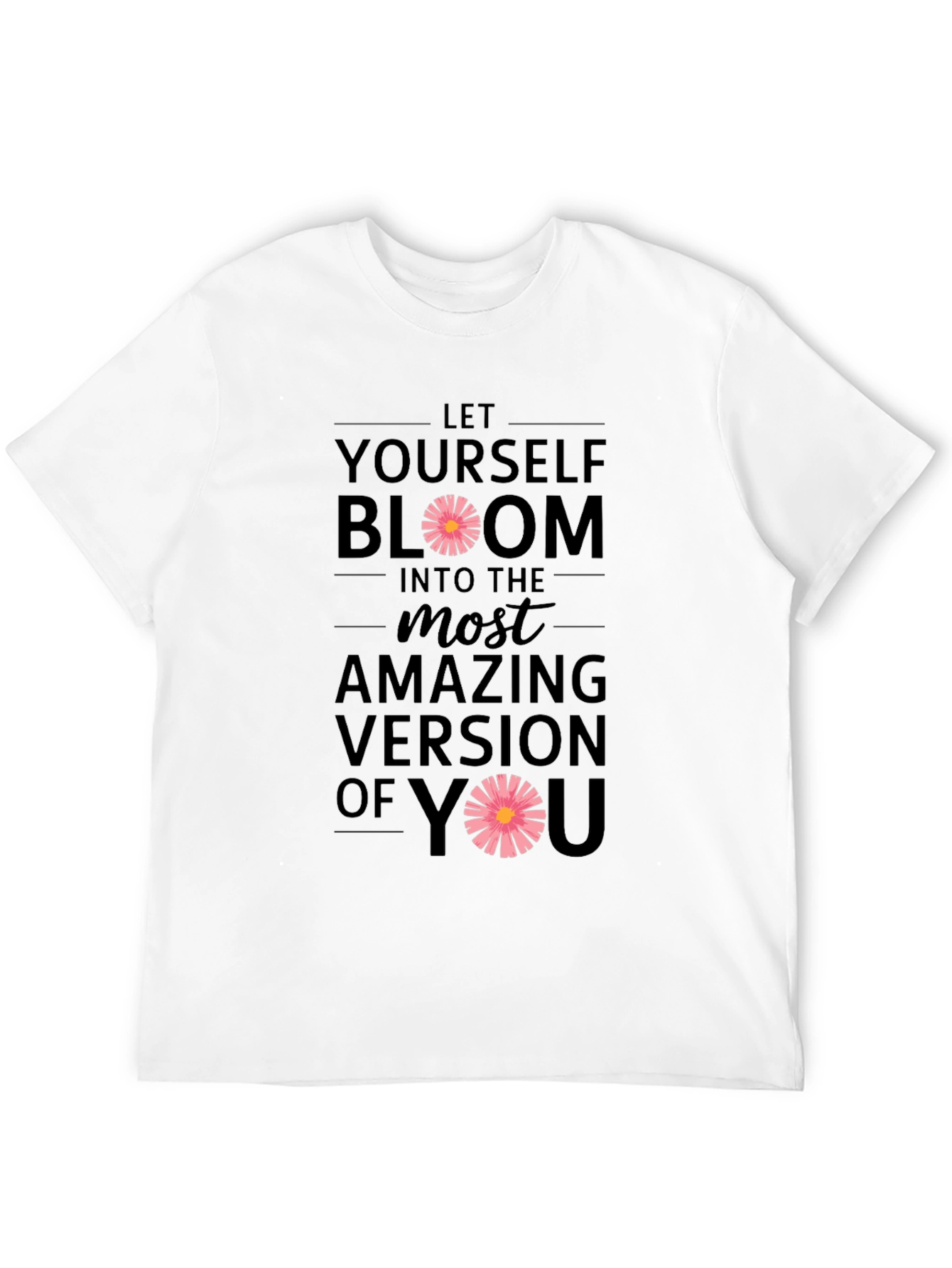 Bloom Version of You Graphic Tee - Black