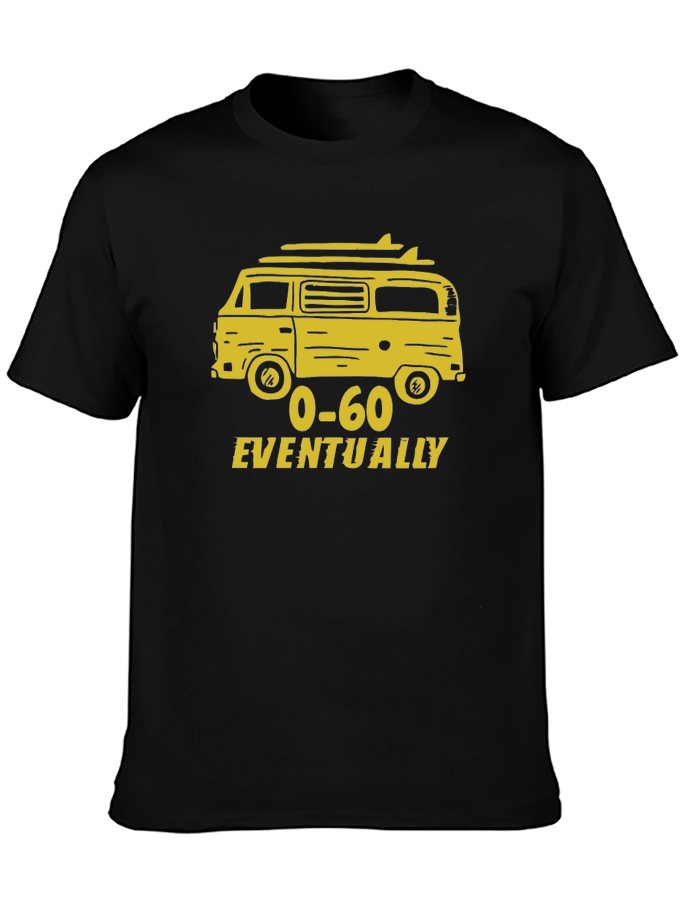 Retro Van T-Shirt - 0-60 Eventually