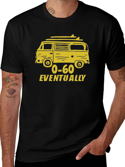 Retro Van T-Shirt - 0-60 Eventually
