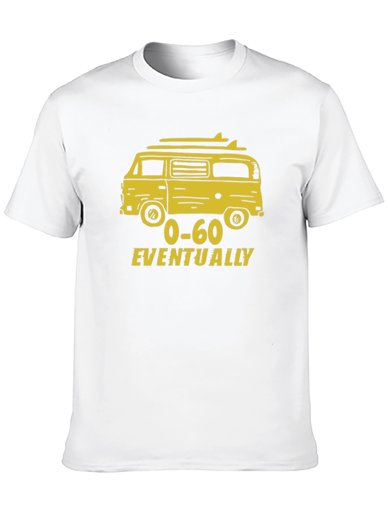 Retro Van T-Shirt - 0-60 Eventually