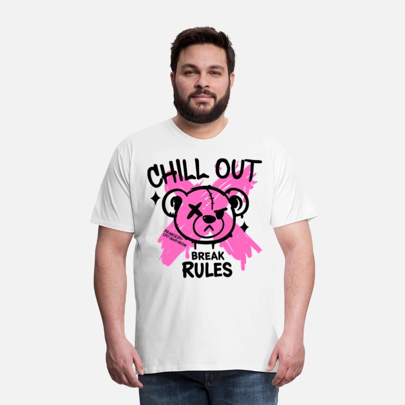 Pink Zombie bear Art for Alternative Fans