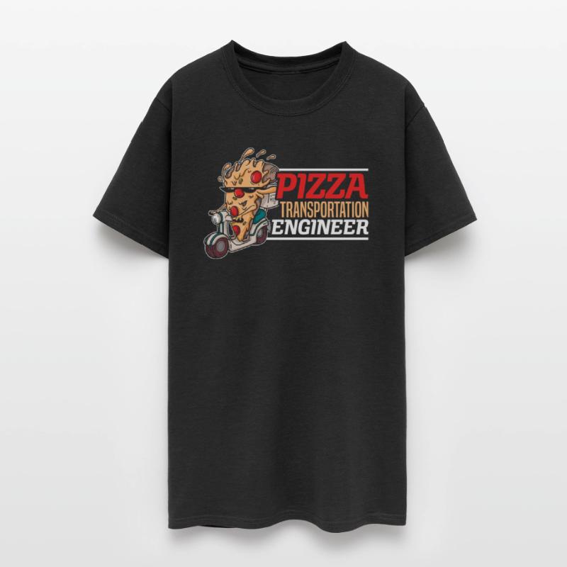 Pizza Transportation Engineer Food Delivery Guy
