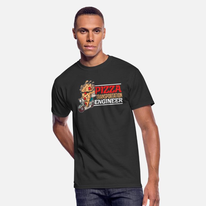Pizza Transportation Engineer Food Delivery Guy