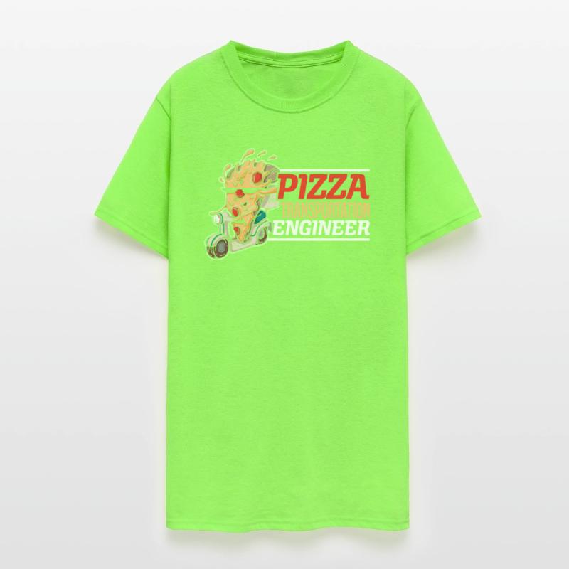 Pizza Transportation Engineer Food Delivery Guy