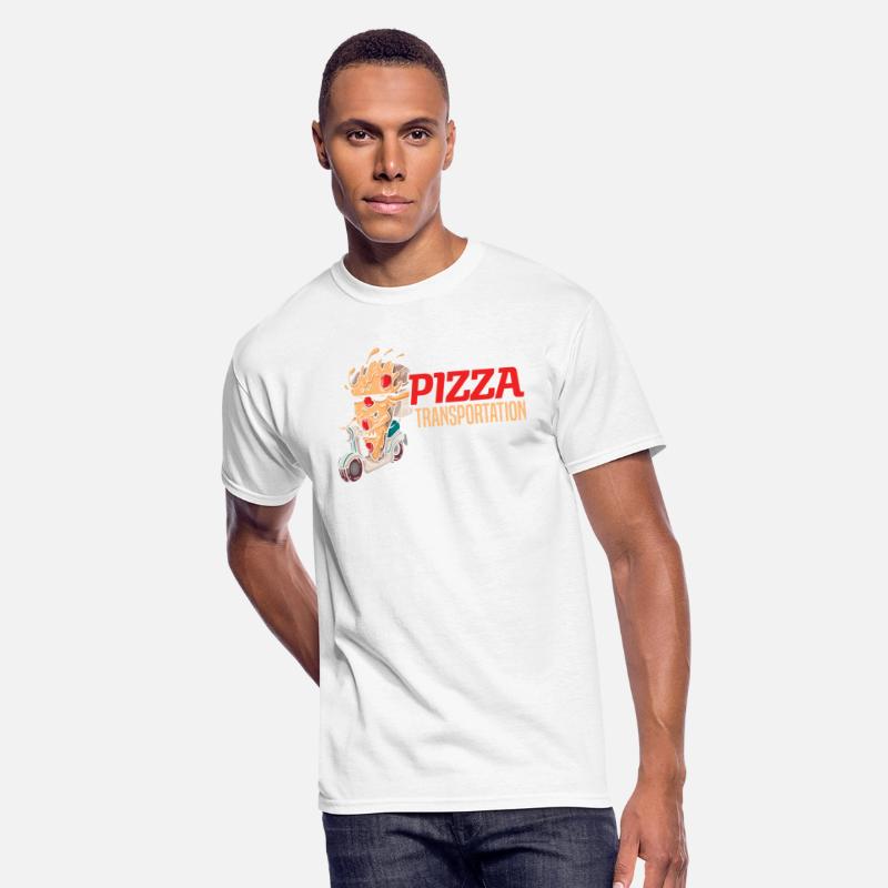 Pizza Transportation Engineer Food Delivery Guy
