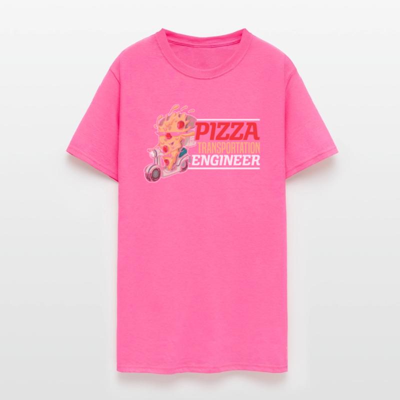 Pizza Transportation Engineer Food Delivery Guy