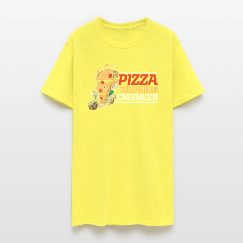 Pizza Transportation Engineer Food Delivery Guy
