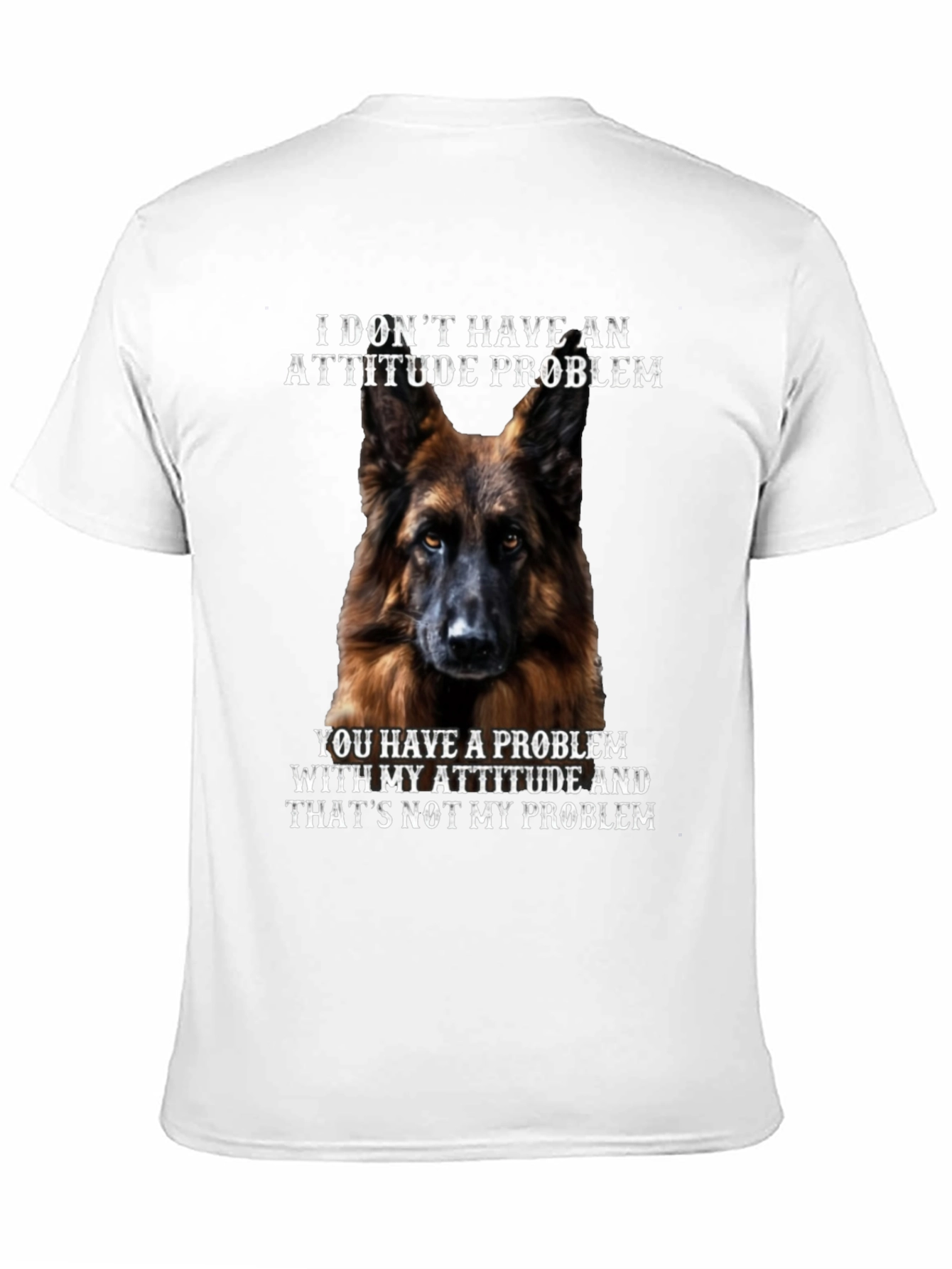 Dog Attitude Problem Graphic Tee
