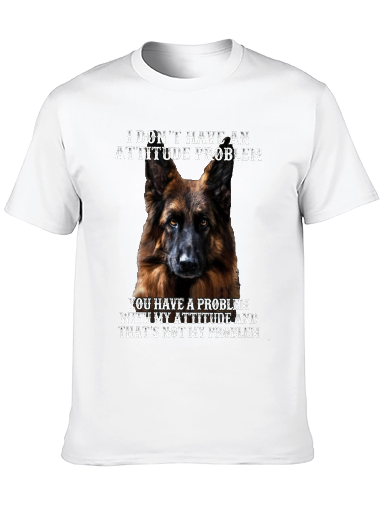Dog Attitude Problem Graphic Tee