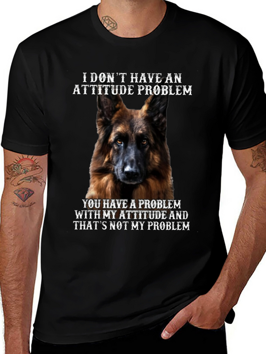 Dog Attitude Problem Graphic Tee
