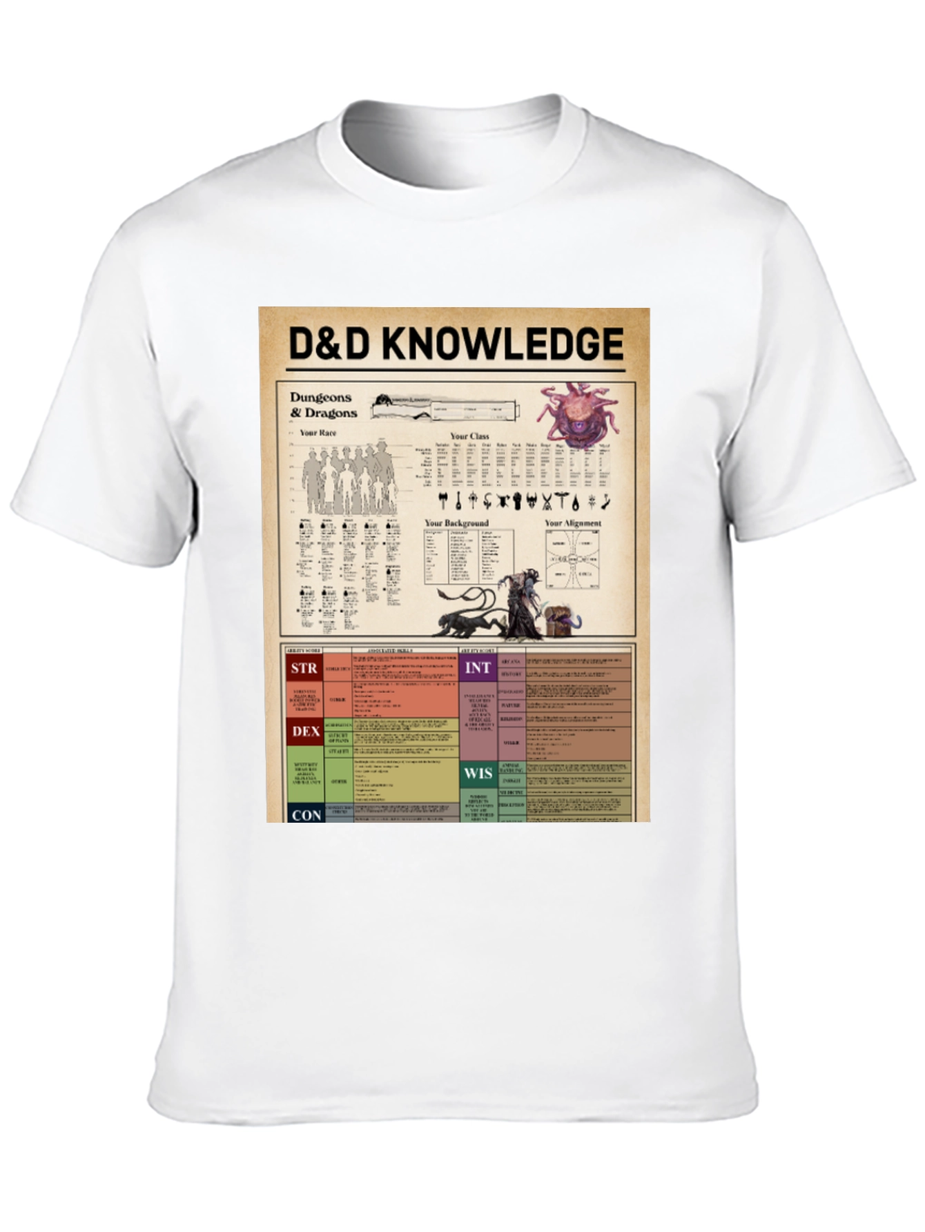 D&D Knowledge T-Shirt