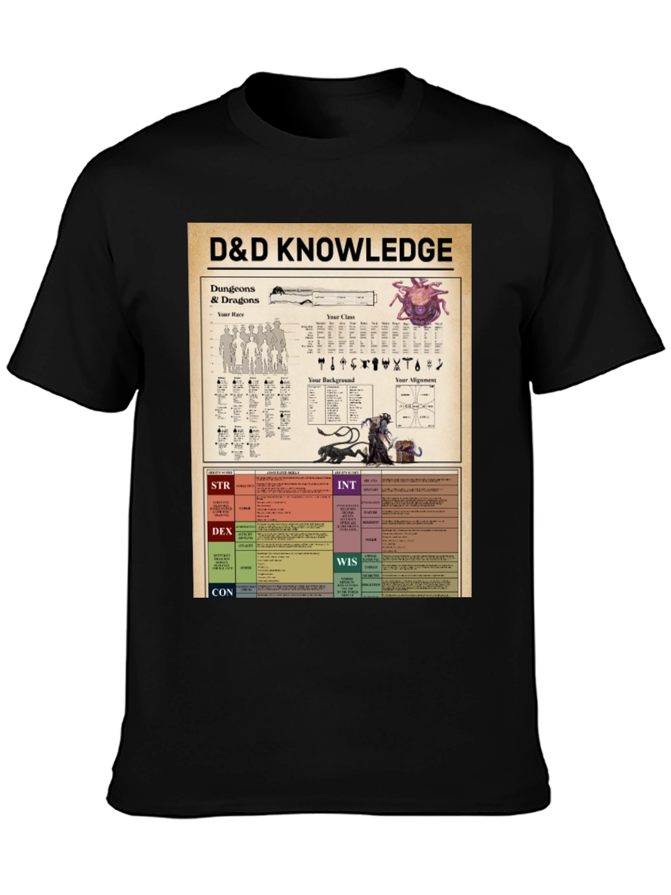 D&D Knowledge T-Shirt