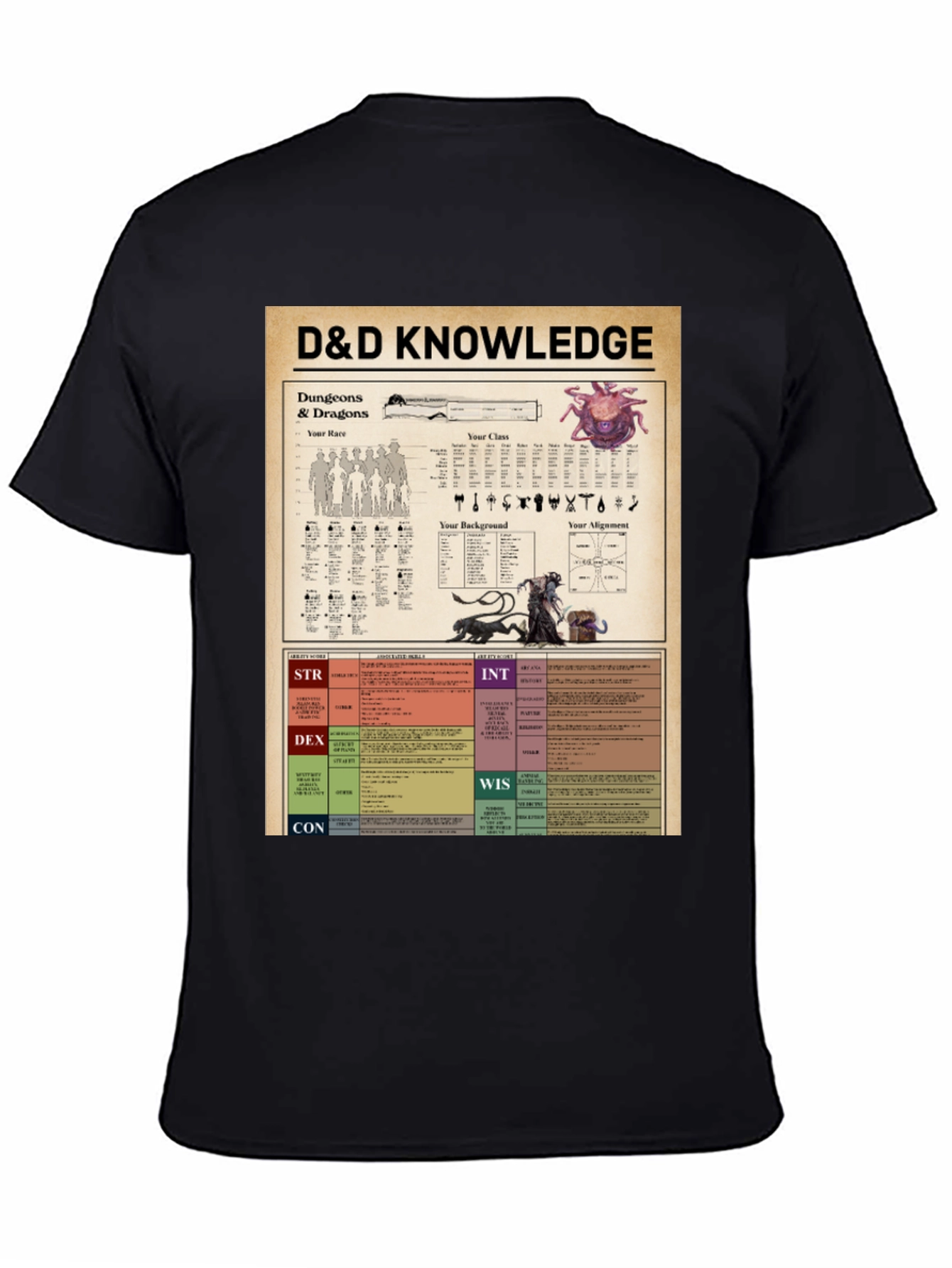 D&D Knowledge T-Shirt