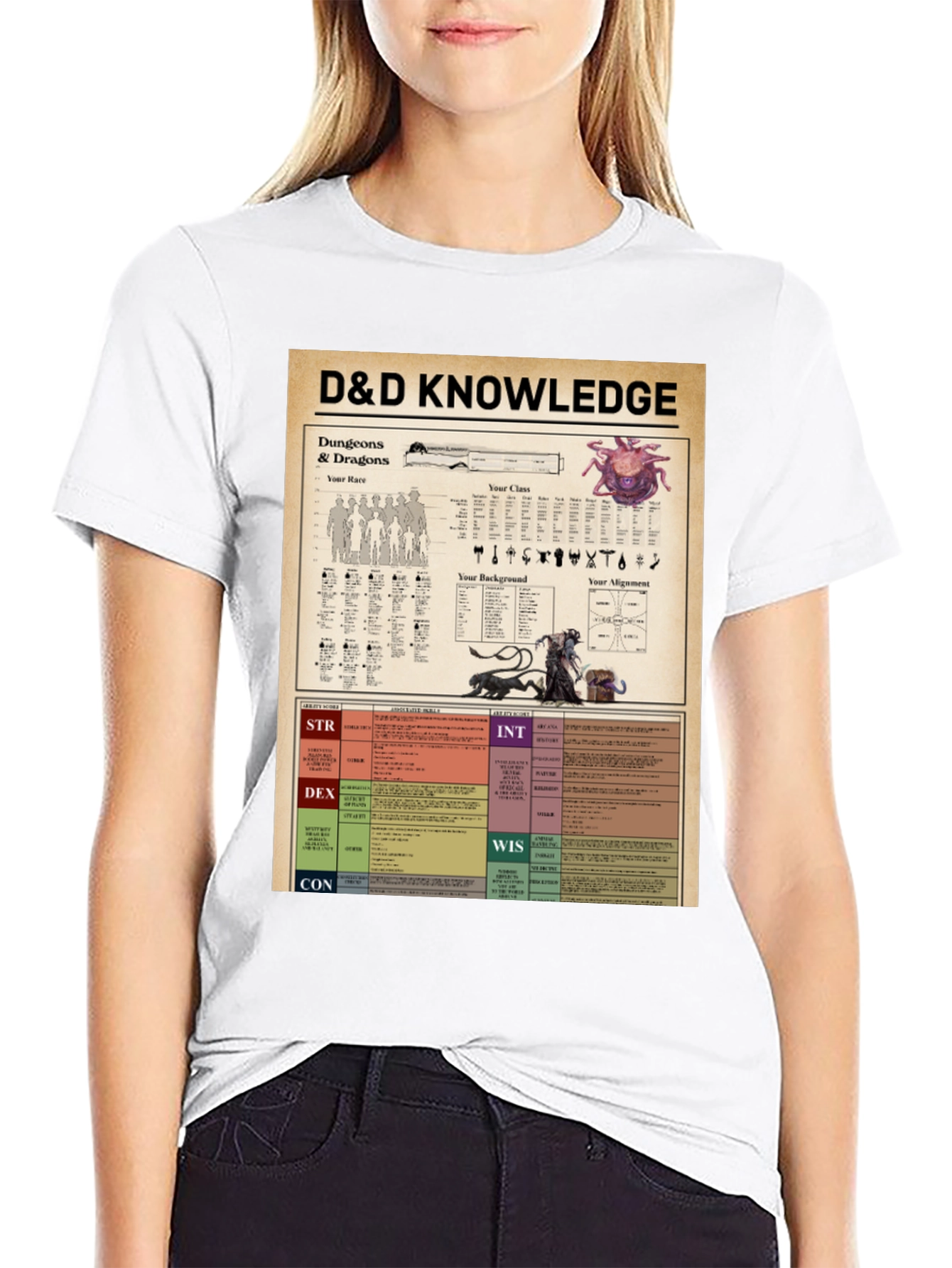D&D Knowledge T-Shirt
