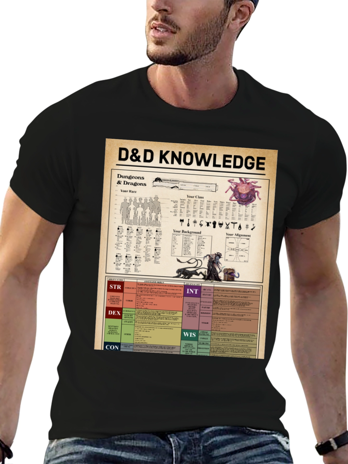 D&D Knowledge T-Shirt