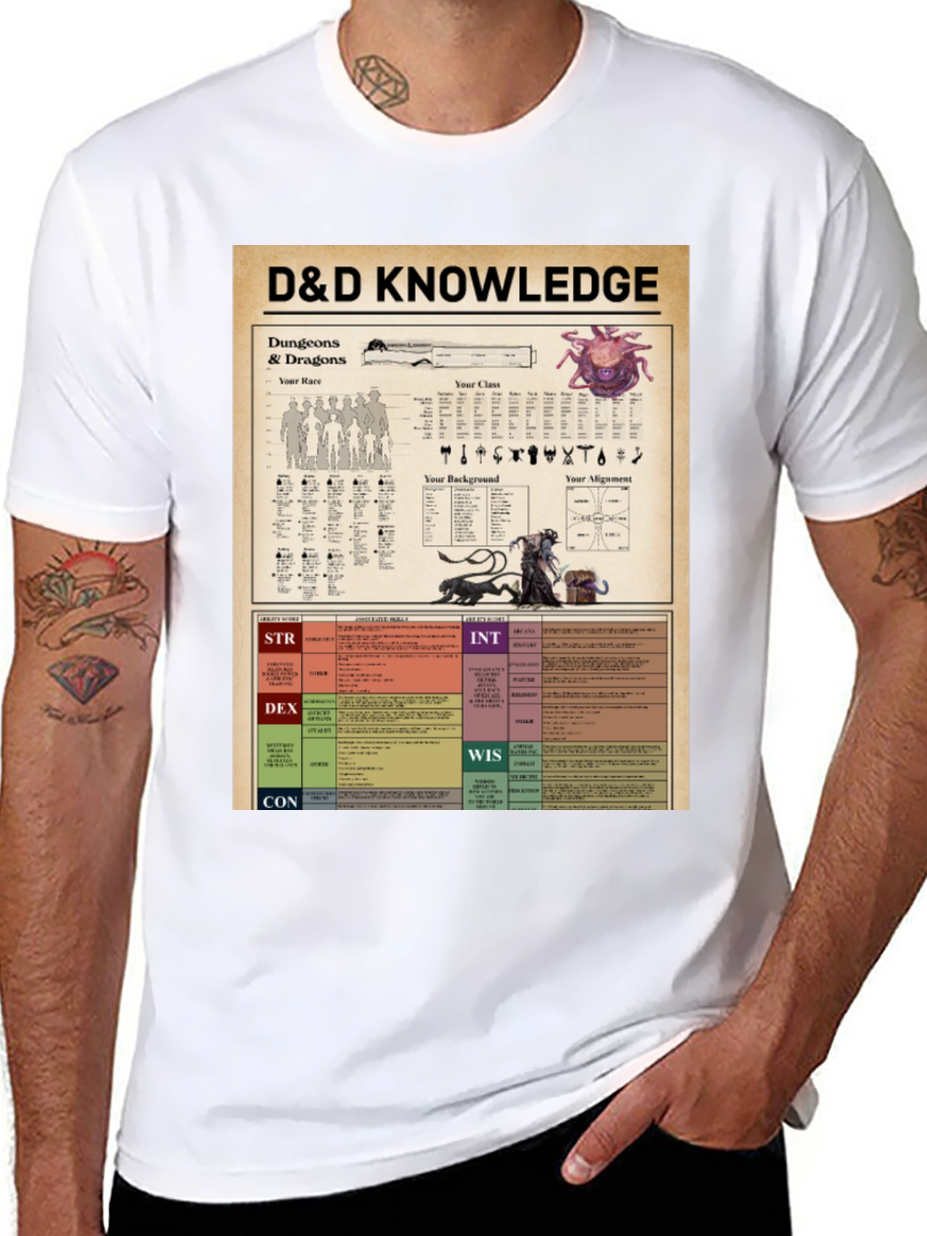 D&D Knowledge T-Shirt