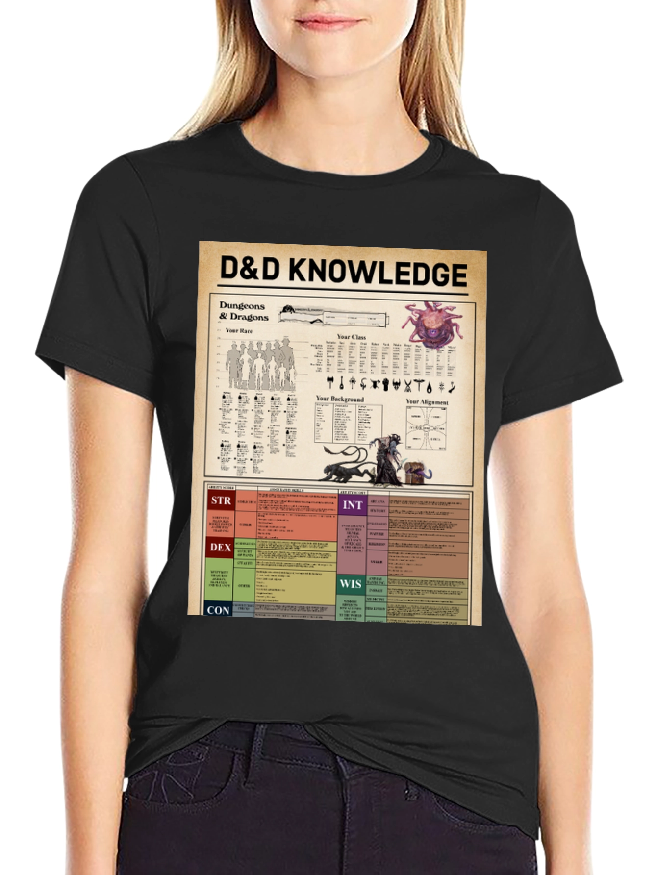 D&D Knowledge T-Shirt