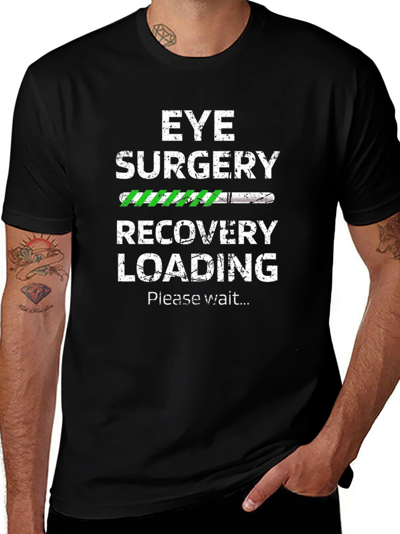 Eye Surgery Recovery Loading T-Shirt