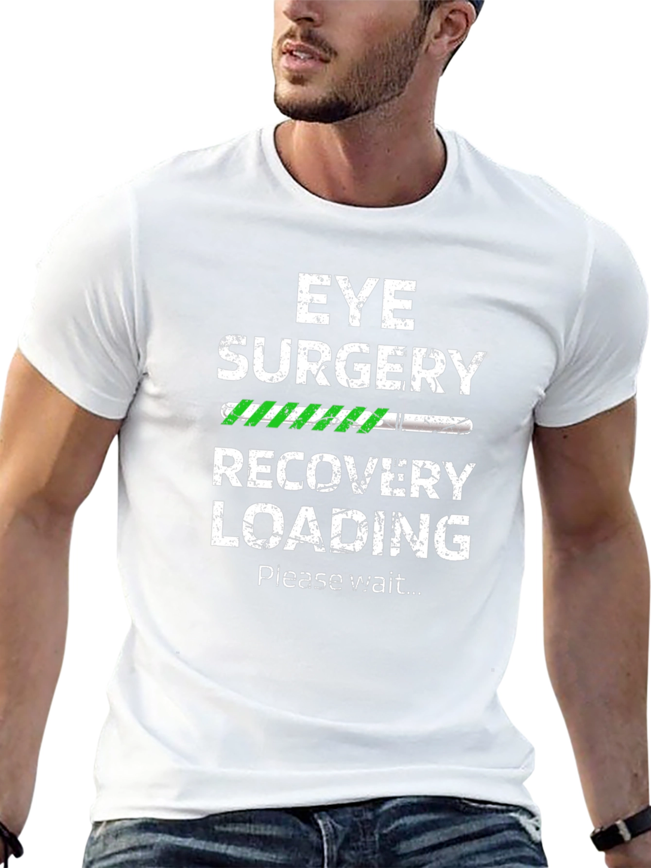 Eye Surgery Recovery Loading T-Shirt