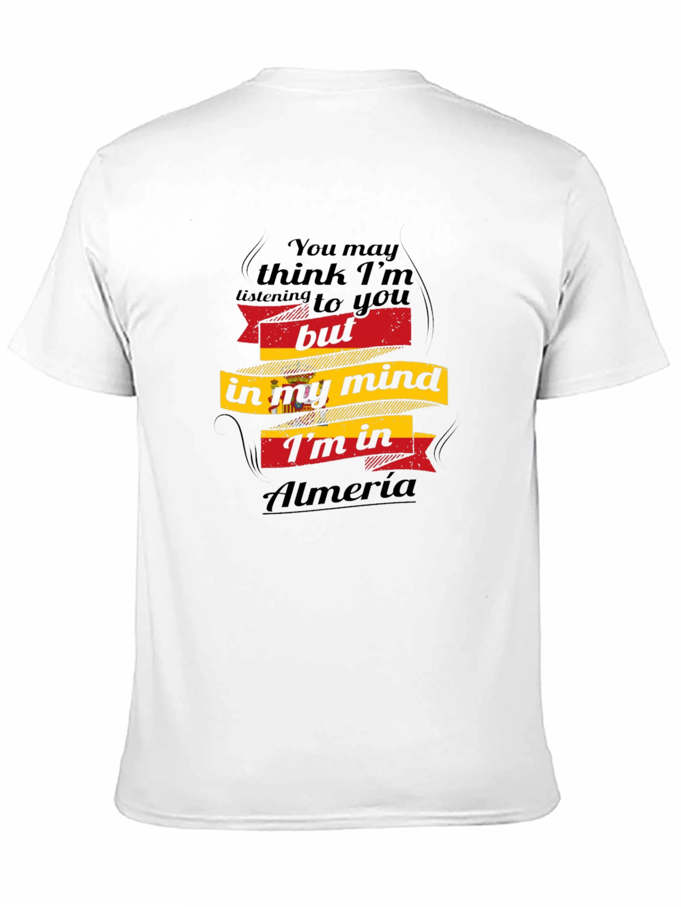 Almeria Mind T-Shirt Spain Travel Vacation Souvenir Tee
