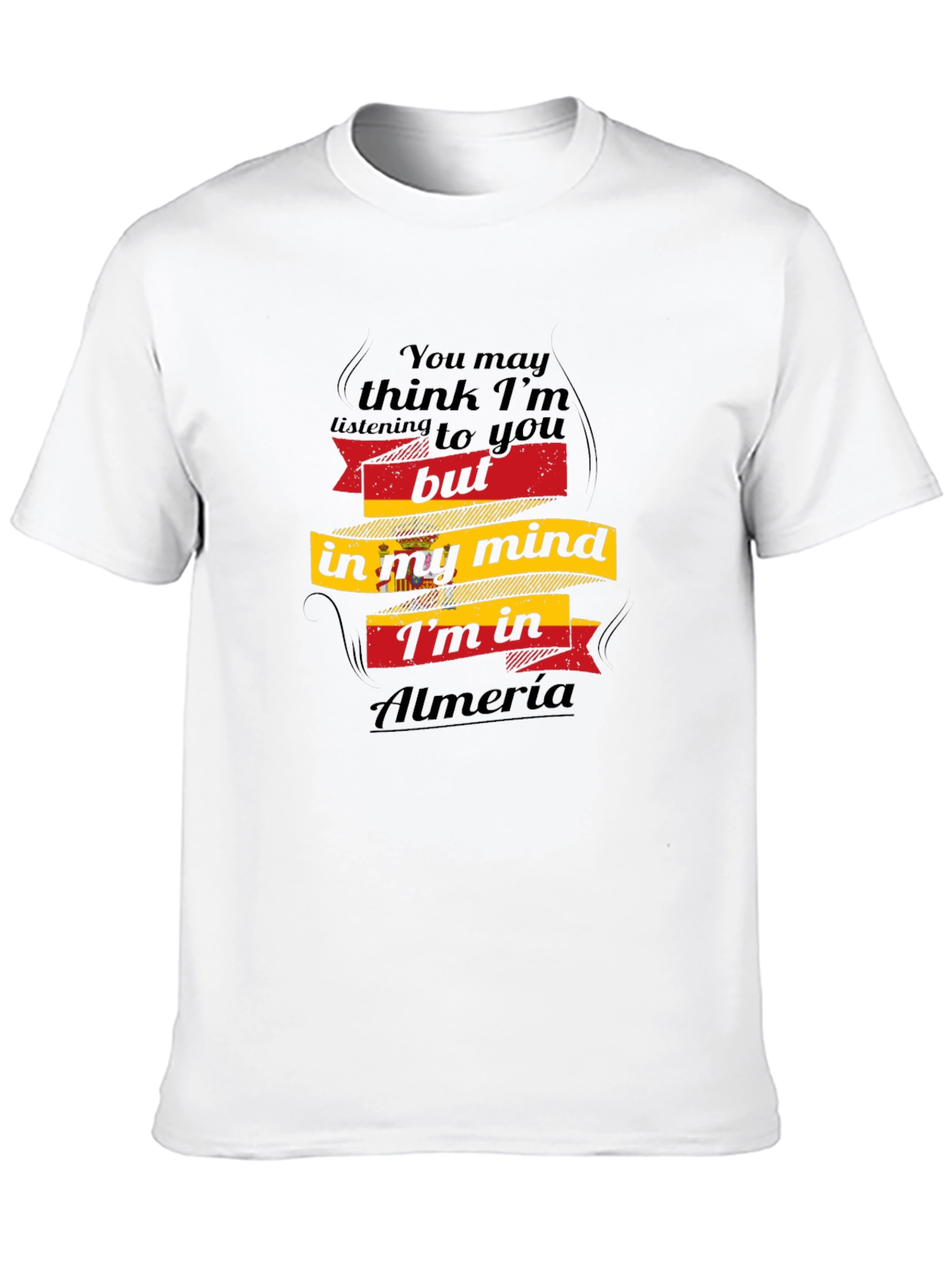 Almeria Mind T-Shirt Spain Travel Vacation Souvenir Tee