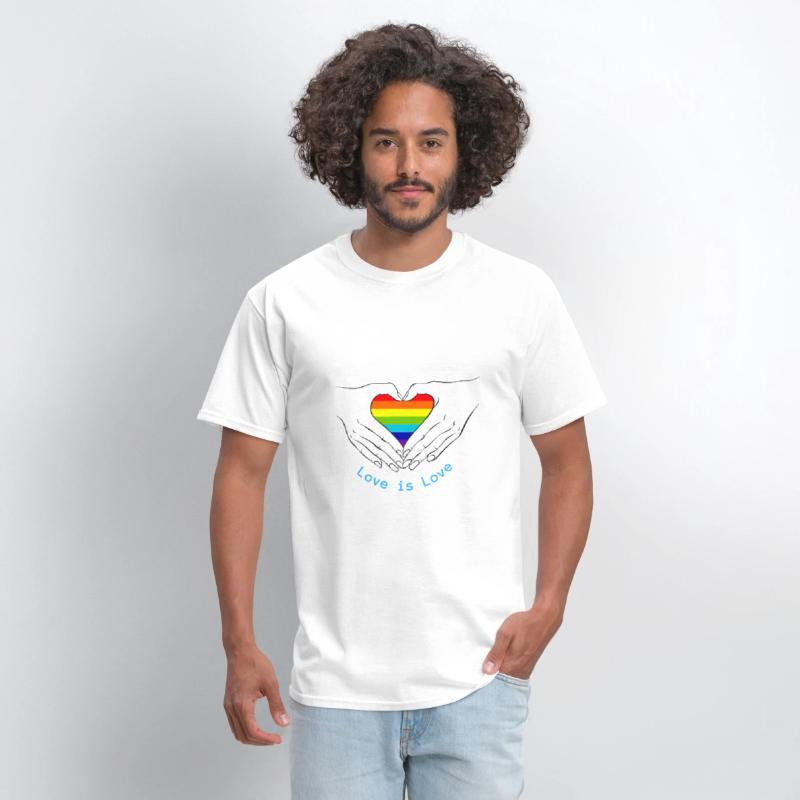 Proud of you gay rainbow T shirt