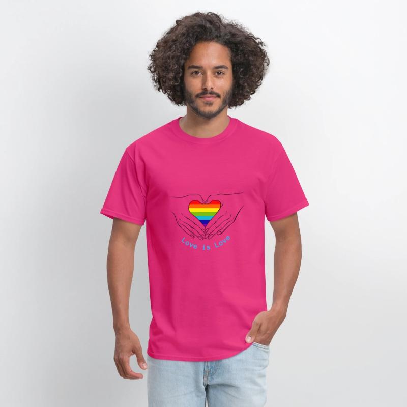 Proud of you gay rainbow T shirt