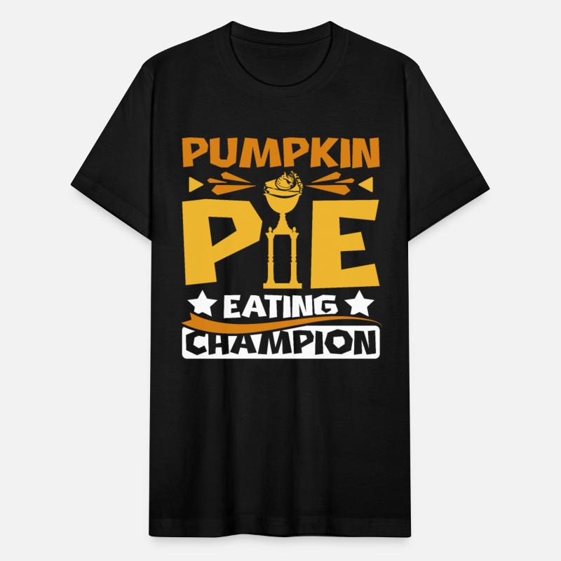 Pumpkin pie eating champion