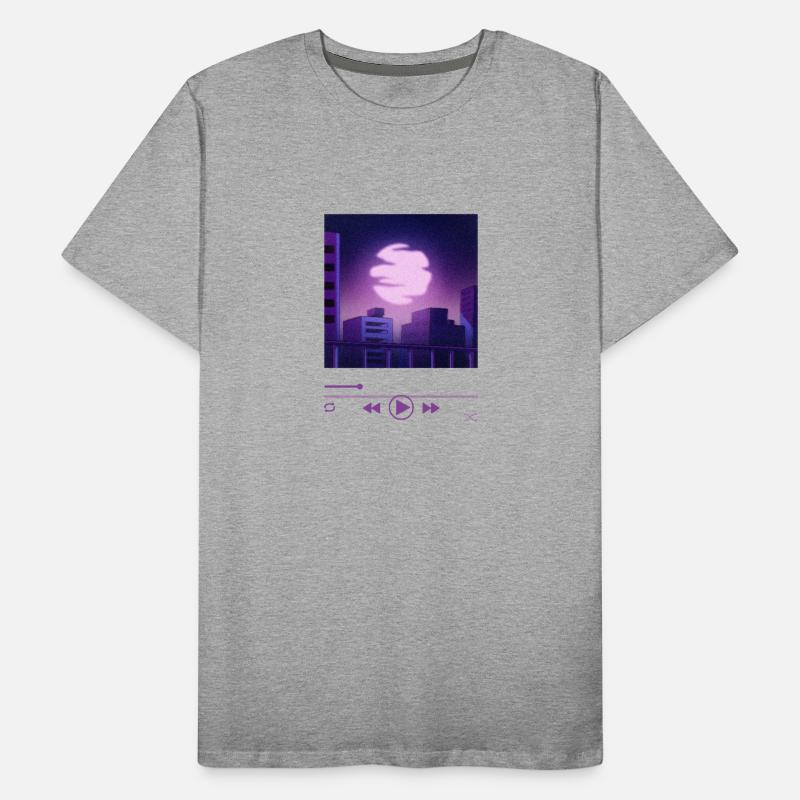 Purple Calm Over City