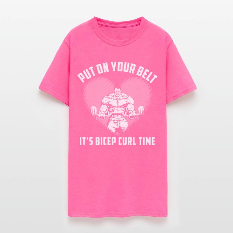 Put On Your Belt. It's Bicep Curl Time